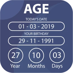 Biểu tượng Age Calculator - Date of Birth